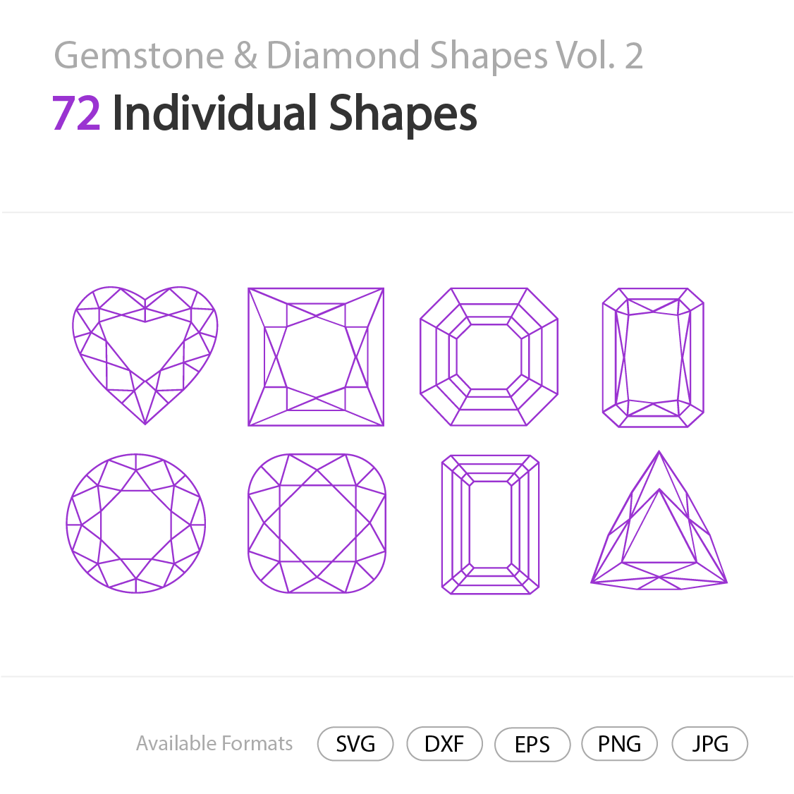 Diamond & Gemstone Shapes Volume 2